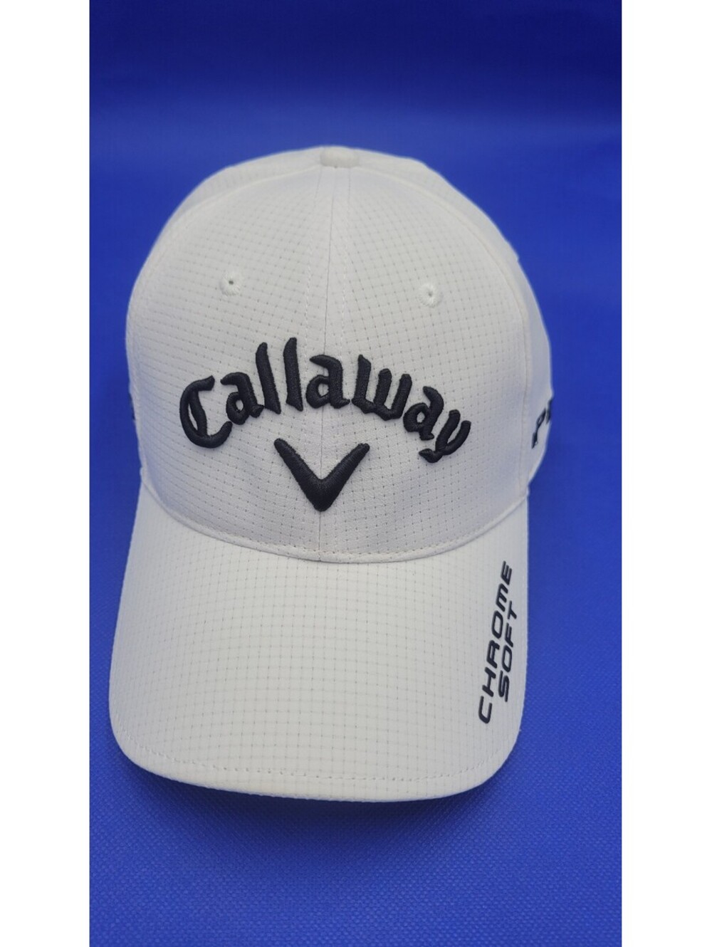 Callaway White Chrome Soft Adjustable Golf Hat